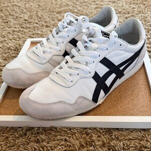 Onitsuka Tiger by Asics White and Black Sneakers